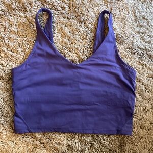 The Gym People Purple Crop Tank